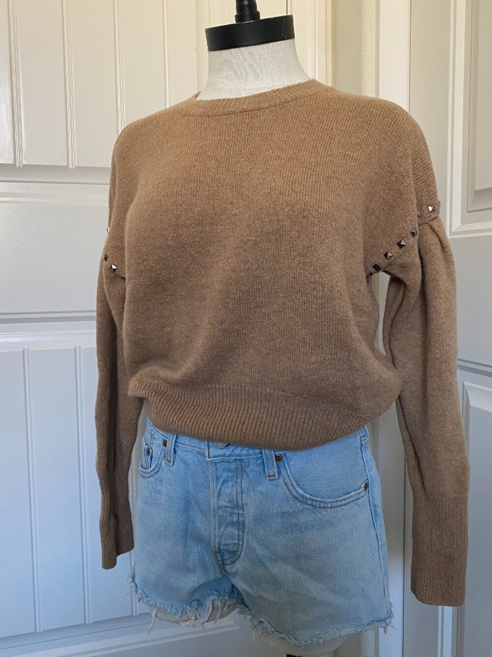 Berenice | Studded Wool & Cashmere Blend Sweater